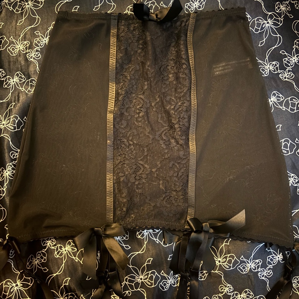 Widow Unrequited Love Garter Skirt from Dollskill.